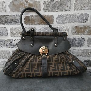 Authentic Vintage Fendi Zucca Magic  Satchel